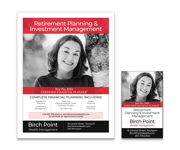 flyer and ad